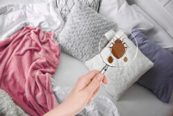 common bed bug signs